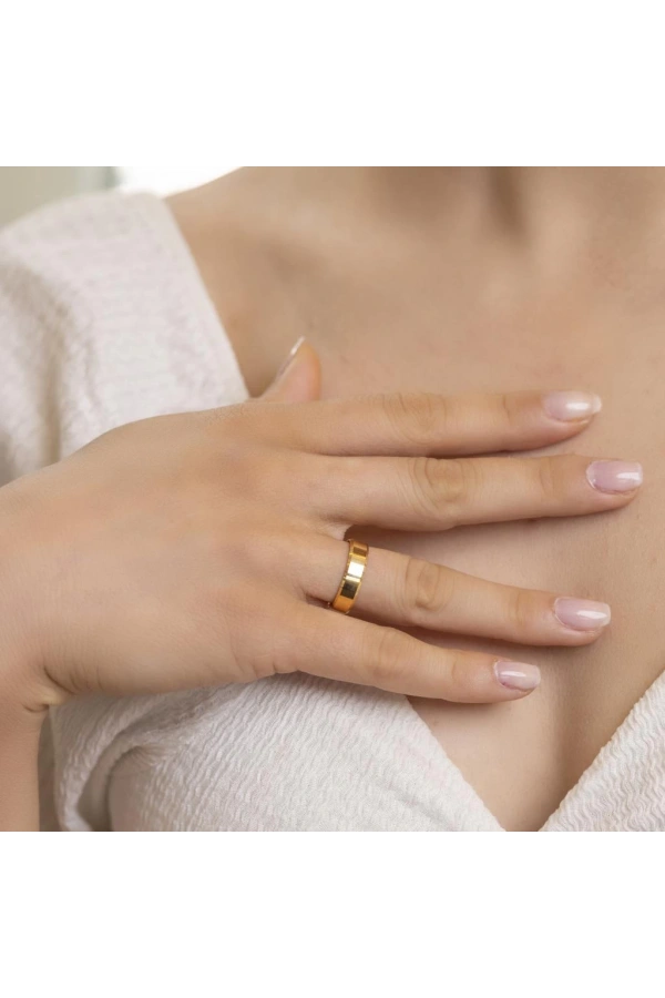 Yiğitbaşı Gold 22 Ayar Alyans Yüzük 3205