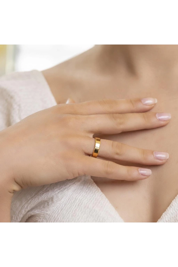 Yiğitbaşı Gold 22 Ayar Alyans Yüzük 3205