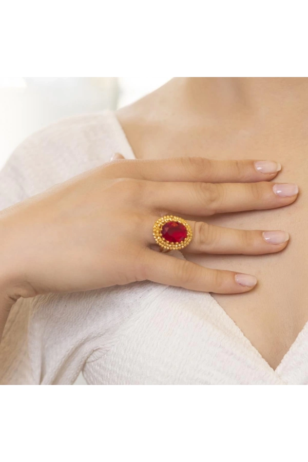 Yiğitbaşı Gold 22 Ayar Antep İşi Yüzük (3503)