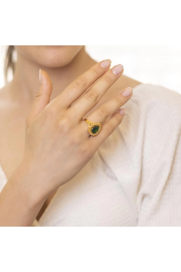 Yiğitbaşı Gold 22 Ayar Antep İşi Yüzük (3516)