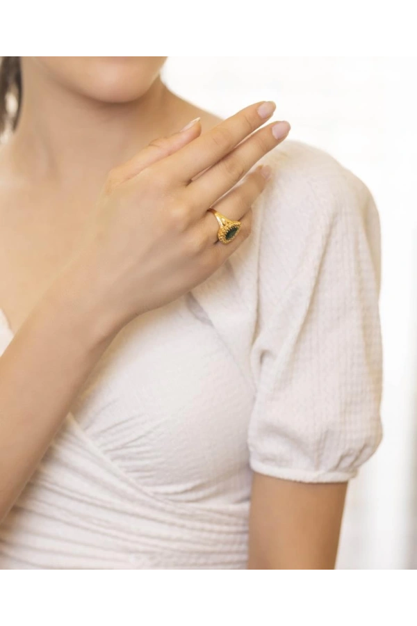 Yiğitbaşı Gold 22 Ayar Antep İşi Yüzük (3516)