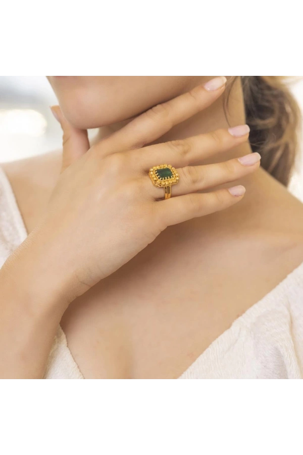 Yiğitbaşı Gold 22 Ayar Antep İşi Yüzük (3517)