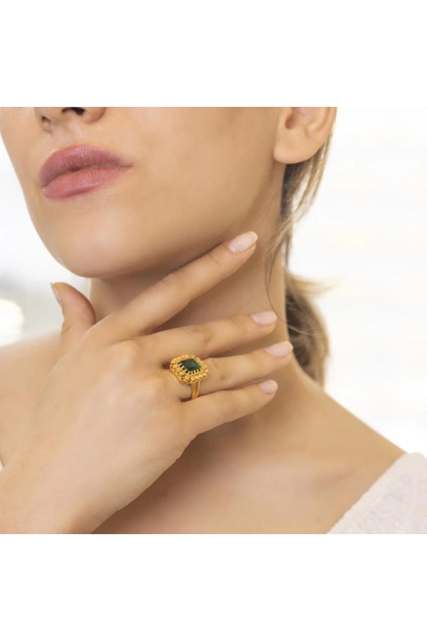 Yiğitbaşı Gold 22 Ayar Antep İşi Yüzük (3517)