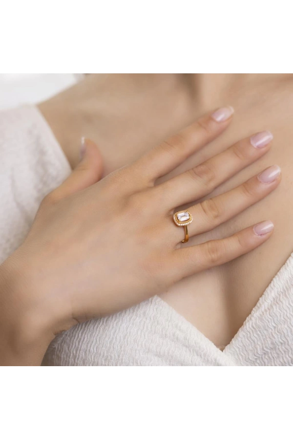 Yiğitbaşı Gold 22 Ayar Baget Yüzük