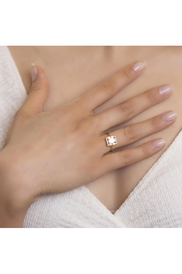 Yiğitbaşı Gold 22 Ayar Baget Yüzük