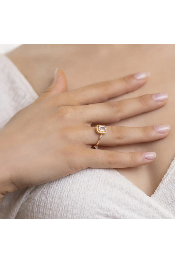 Yiğitbaşı Gold 22 Ayar Baget Yüzük 3093