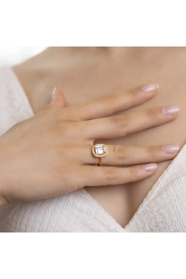 Yiğitbaşı Gold 22 Ayar Baget Yüzük 3115