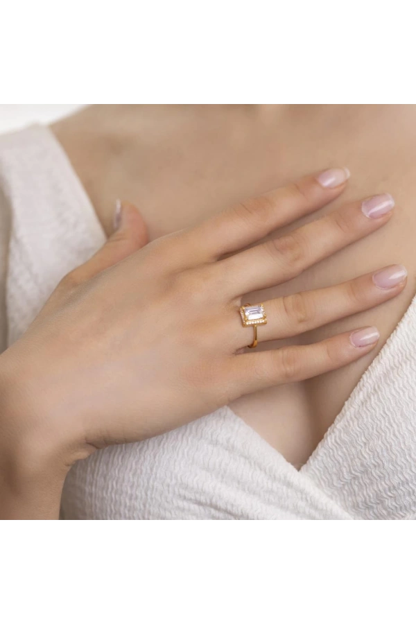 Yiğitbaşı Gold 22 Ayar Baget Yüzük 3149