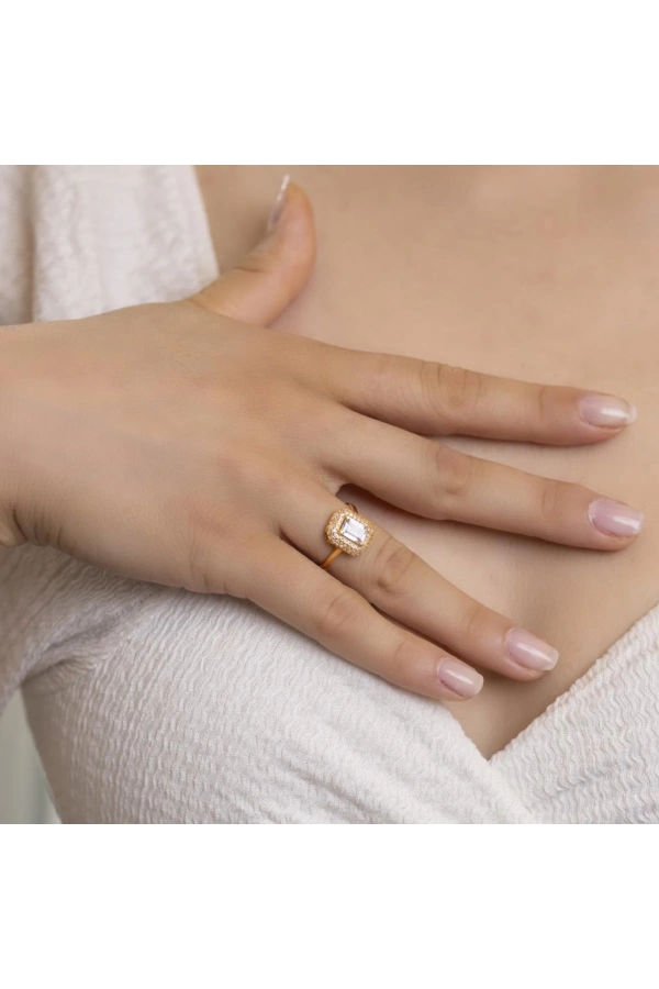 Yiğitbaşı Gold 22 Ayar Baget Yüzük 3151