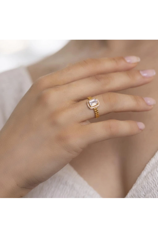 Yiğitbaşı Gold 22 Ayar Baget Yüzük 3153