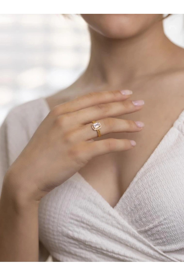 Yiğitbaşı Gold 22 Ayar Baget Yüzük 3153