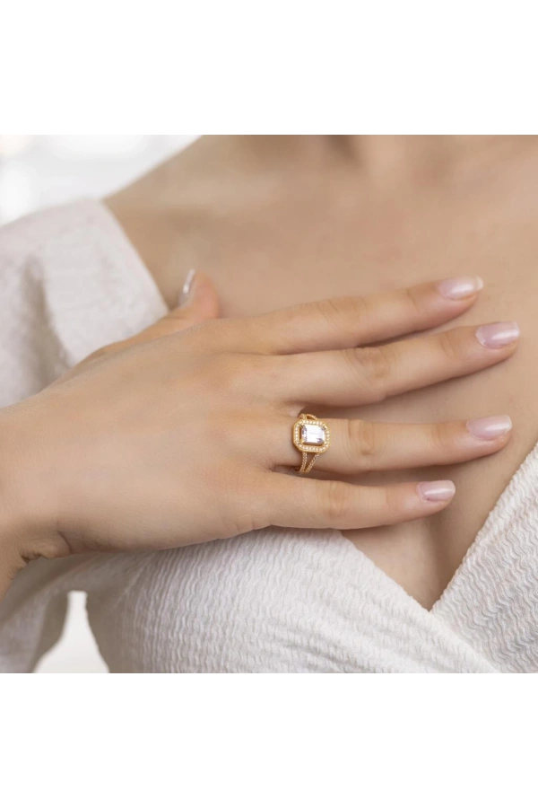 Yiğitbaşı Gold 22 Ayar Baget Yüzük 3161