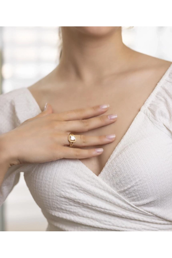 Yiğitbaşı Gold 22 Ayar Baget Yüzük 3161