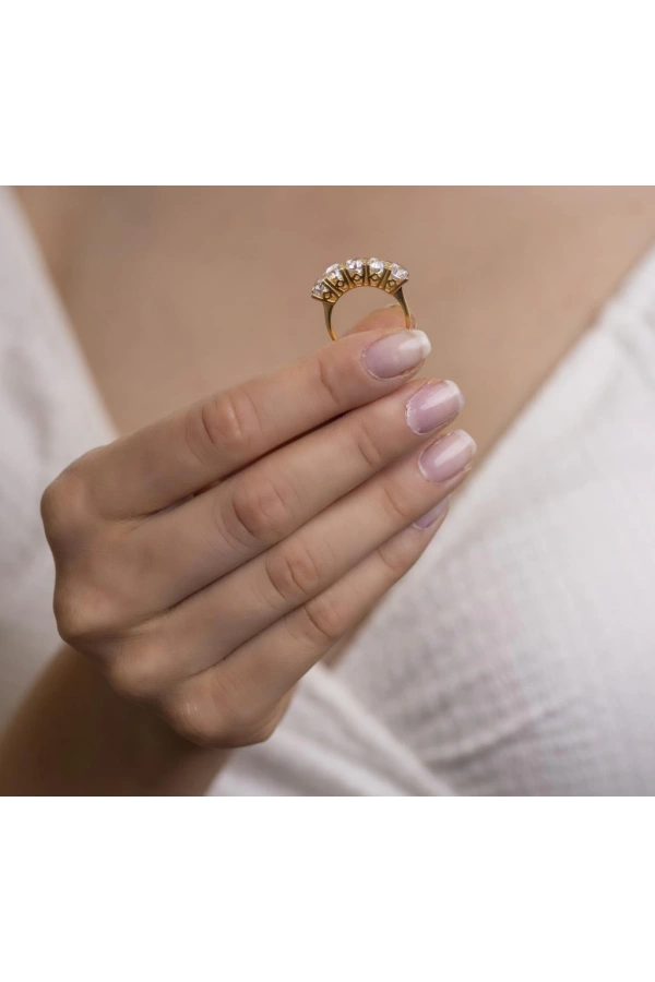 Yiğitbaşı Gold 22 Ayar Beştaş Yüzük