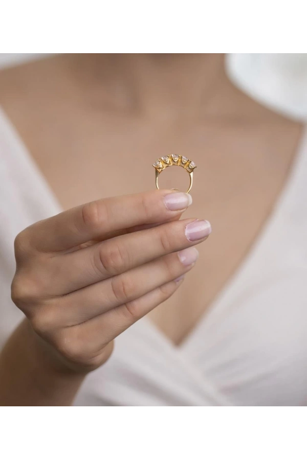 Yiğitbaşı Gold 22 Ayar Beştaş Yüzük 3252