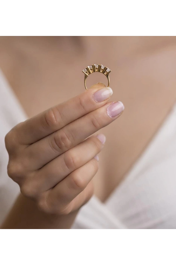 Yiğitbaşı Gold 22 Ayar Beştaş Yüzük 3254