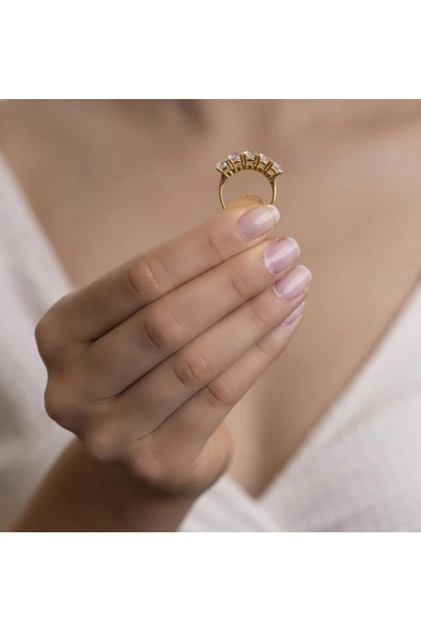 Yiğitbaşı Gold 22 Ayar Beştaş Yüzük 3255