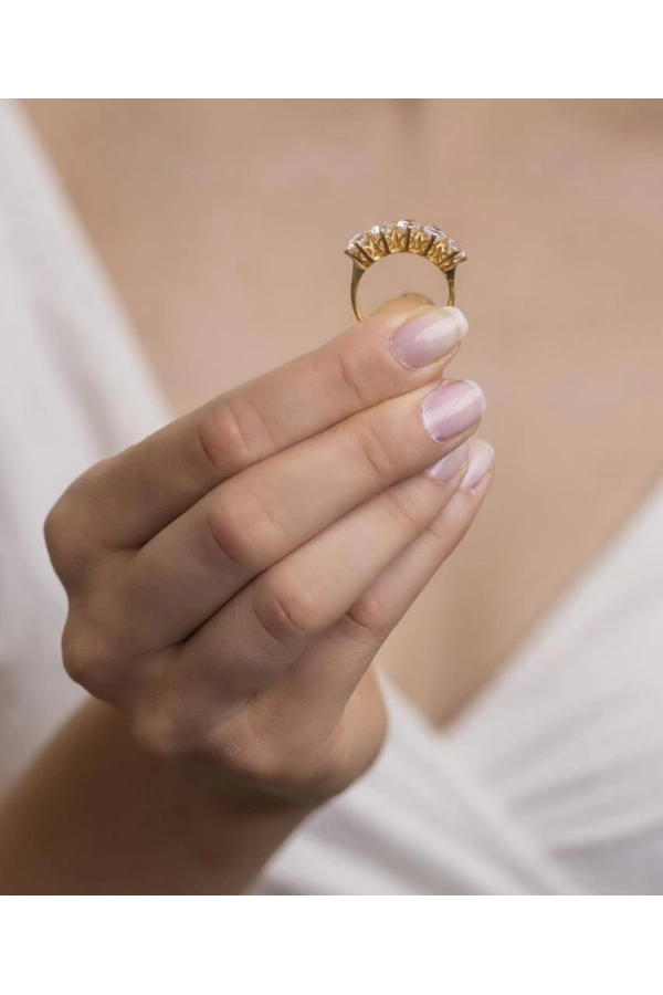 Yiğitbaşı Gold 22 Ayar Beştaş Yüzük 3257