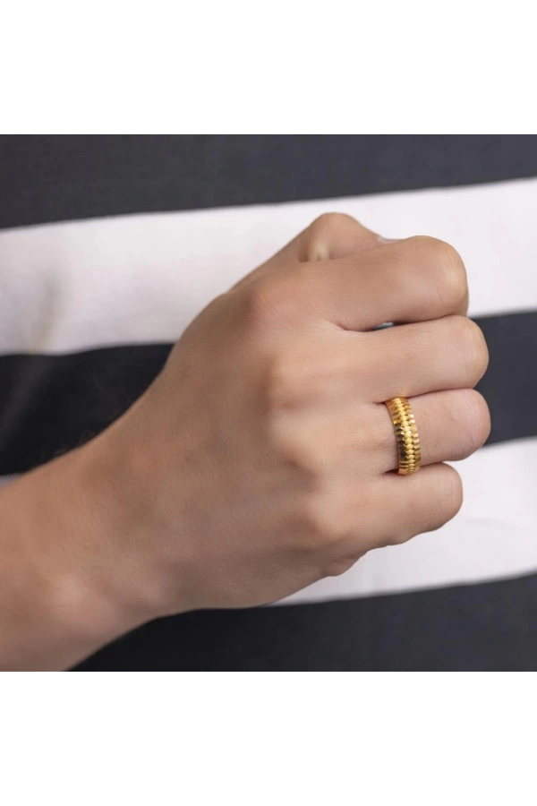 Yiğitbaşı Gold 22 Ayar Erkek Alyans Yüzük