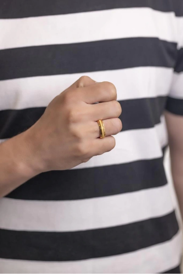 Yiğitbaşı Gold 22 Ayar Erkek Alyans Yüzük