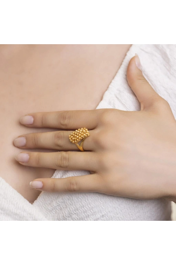 Yiğitbaşı Gold 22 Ayar Fancy Yüzük