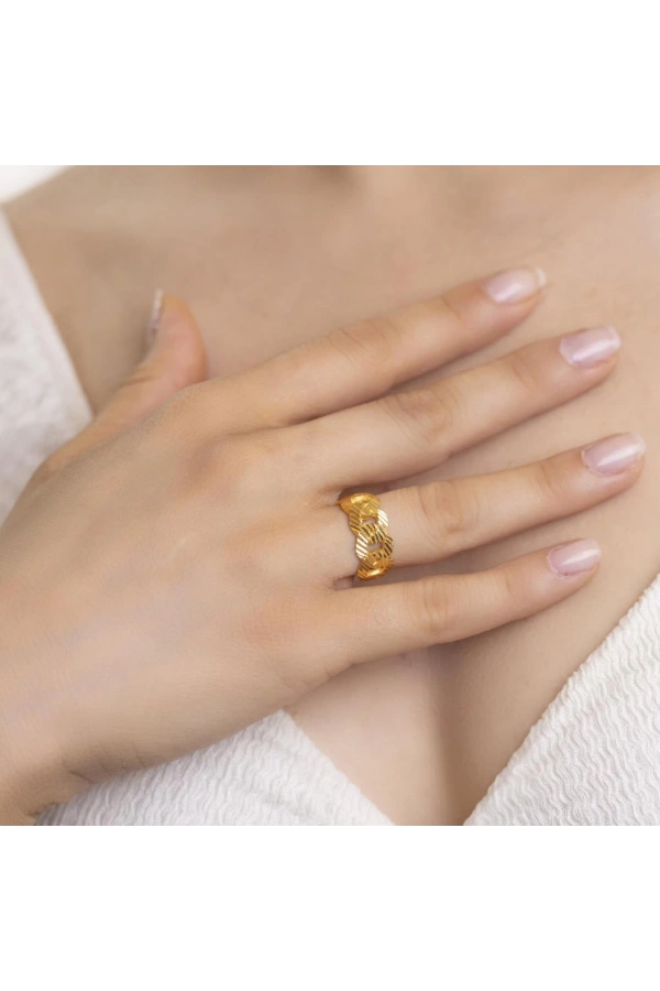 Yiğitbaşı Gold 22 Ayar Fancy Yüzük