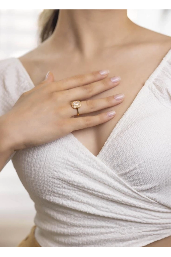 Yiğitbaşı Gold 22 Ayar Fancy Yüzük