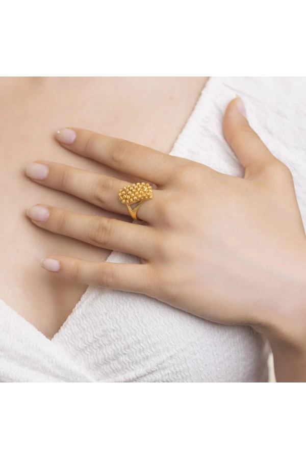 Yiğitbaşı Gold 22 Ayar Fancy Yüzük