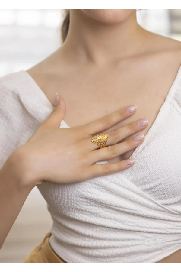 Yiğitbaşı Gold 22 Ayar Fancy Yüzük