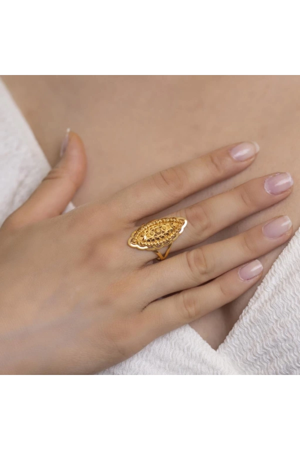 Yiğitbaşı Gold 22 Ayar Fancy Yüzük (3003)