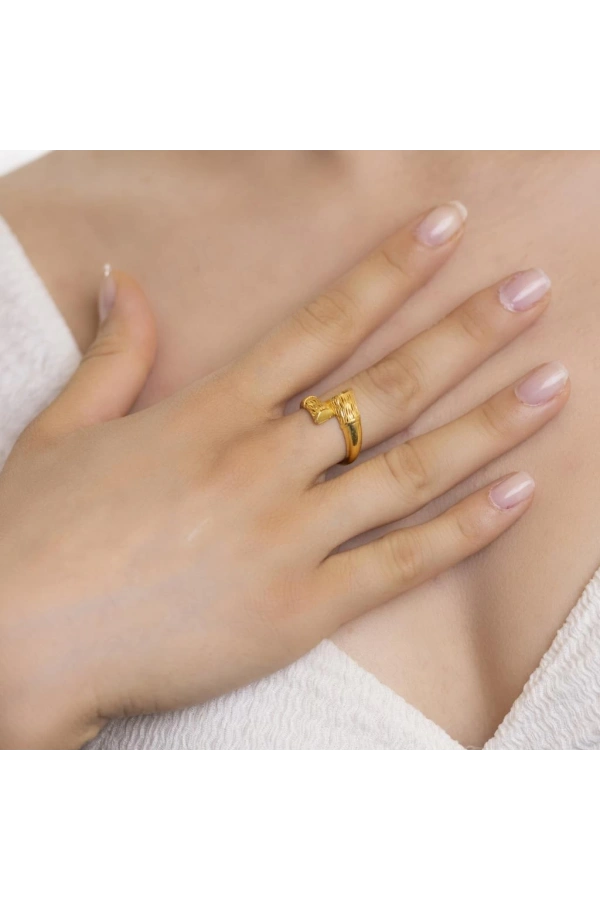 Yiğitbaşı Gold 22 Ayar Fancy Yüzük (3015)