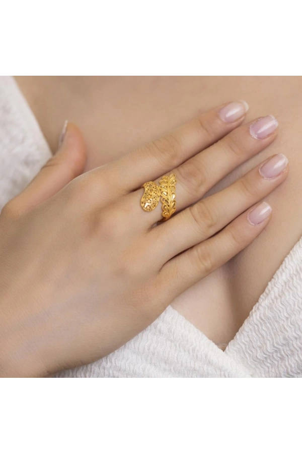 Yiğitbaşı Gold 22 Ayar Fancy Yüzük (3019)