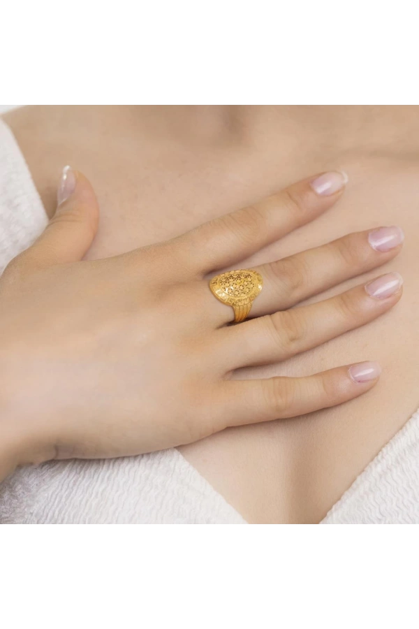 Yiğitbaşı Gold 22 Ayar Fancy Yüzük 3036