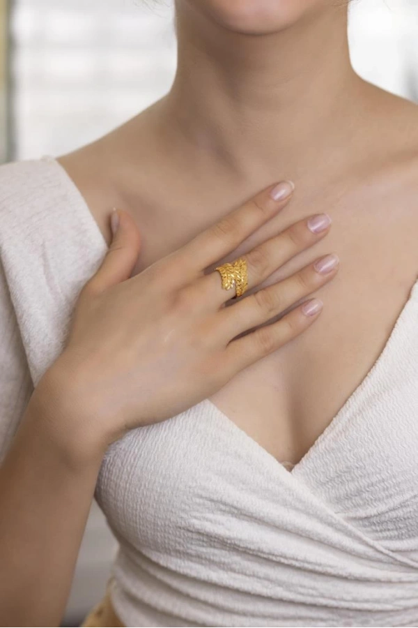 Yiğitbaşı Gold 22 Ayar Fancy Yüzük 3094