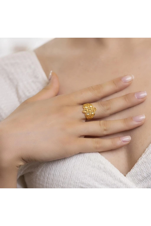 Yiğitbaşı Gold 22 Ayar Fancy Yüzük 3095