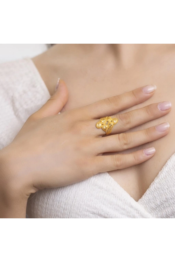 Yiğitbaşı Gold 22 Ayar Fancy Yüzük 3101