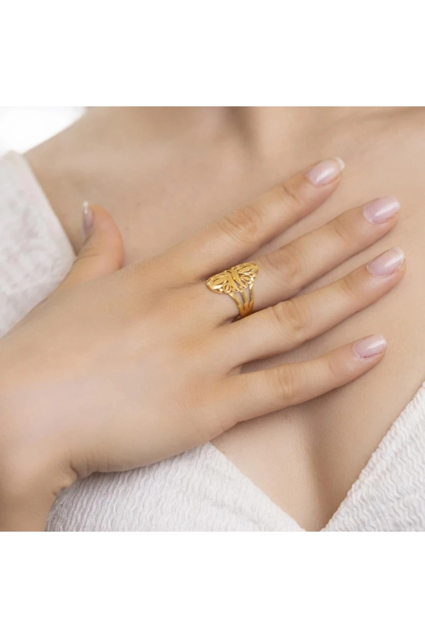 Yiğitbaşı Gold 22 Ayar Fancy Yüzük 3106