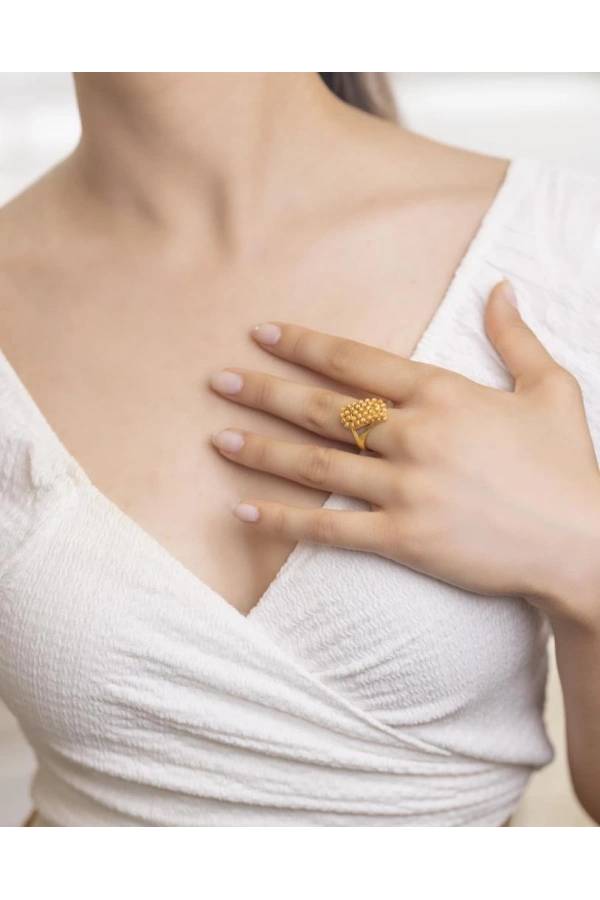 Yiğitbaşı Gold 22 Ayar Fancy Yüzük