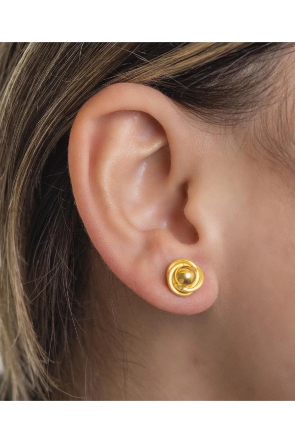 Yiğitbaşı Gold 22 Ayar Küpe