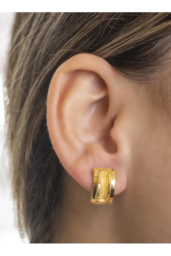 Yiğitbaşı Gold 22 Ayar Küpe