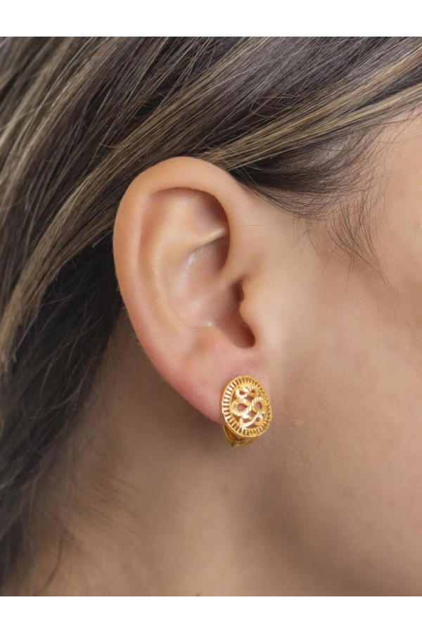 Yiğitbaşı Gold 22 Ayar Küpe 3271