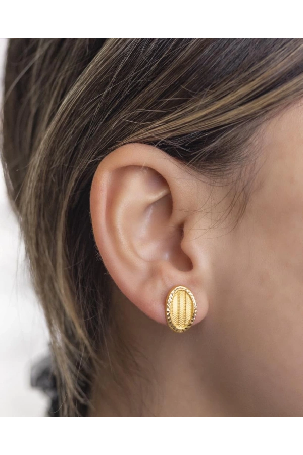 Yiğitbaşı Gold 22 Ayar Küpe 3274