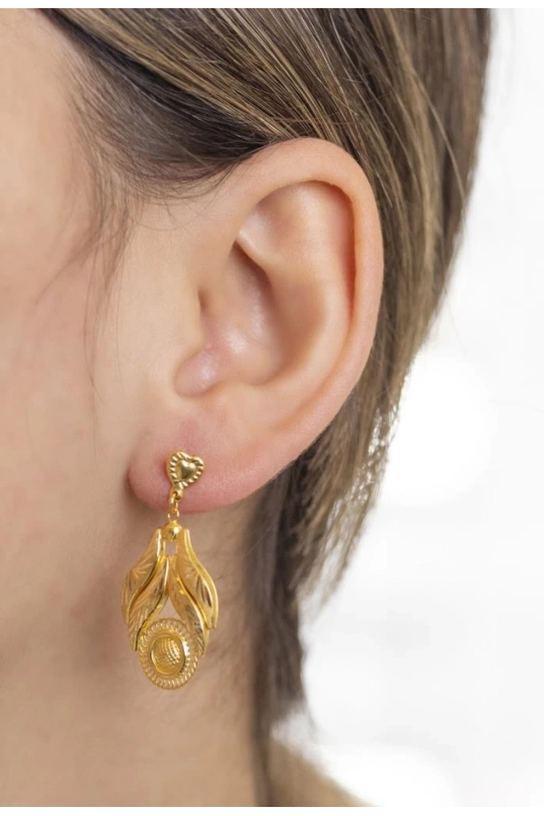 Yiğitbaşı Gold 22 Ayar Küpe (3315)