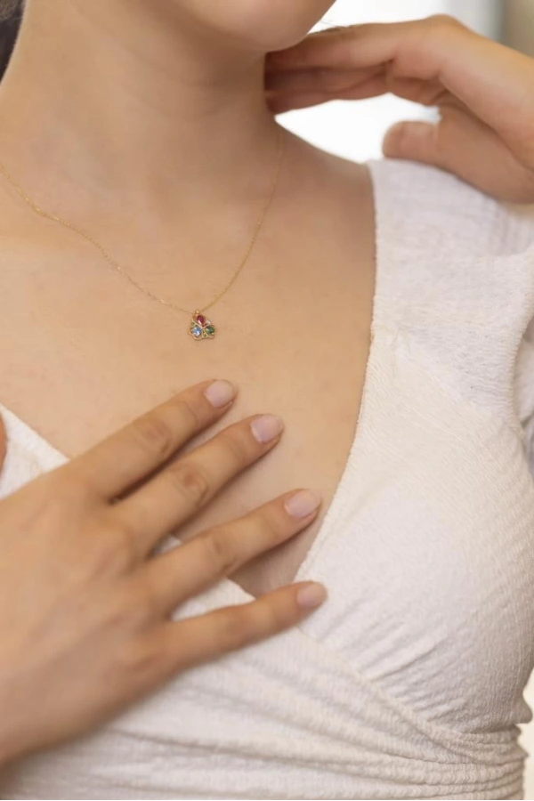 Yiğitbaşı Gold Fancy Kolye