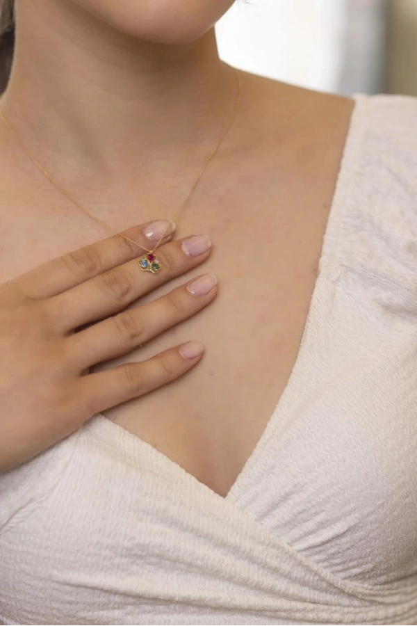 Yiğitbaşı Gold Fancy Kolye