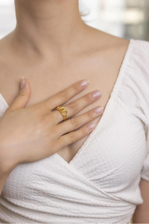 Yiğitbaşı Gold Samanyolu Yüzük (3021)