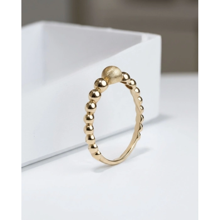 Yiğitbaşı Gold 14 Ayar Fancy Yüzük (3598)