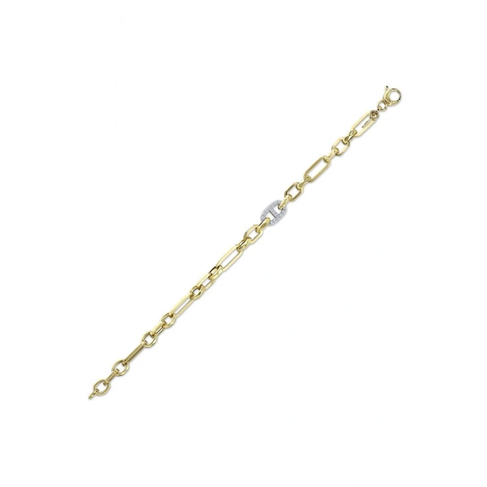 Altın Zincir Bileklik - 14k - 5.50gr