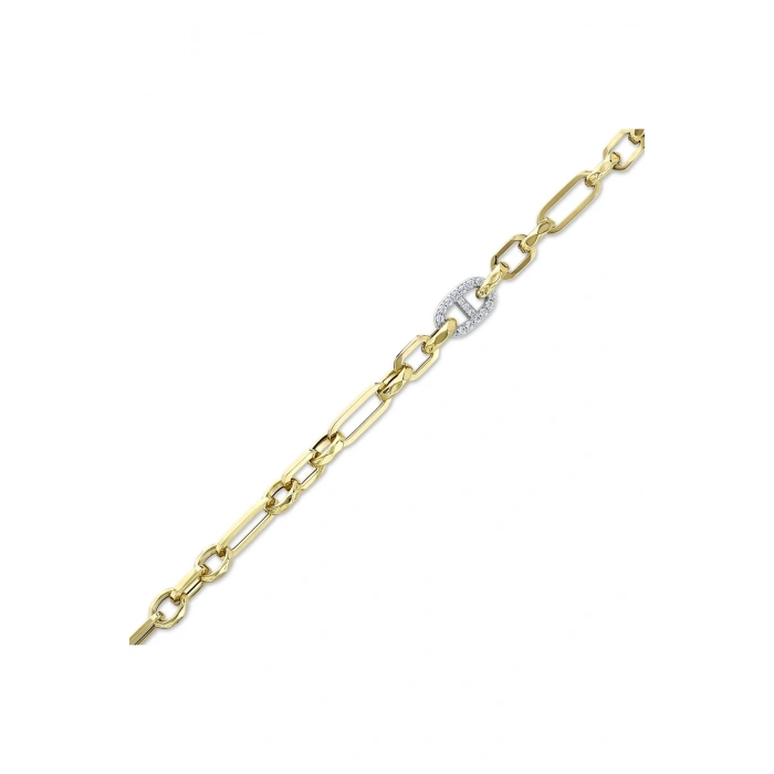 Altın Zincir Bileklik - 14k - 5.50gr