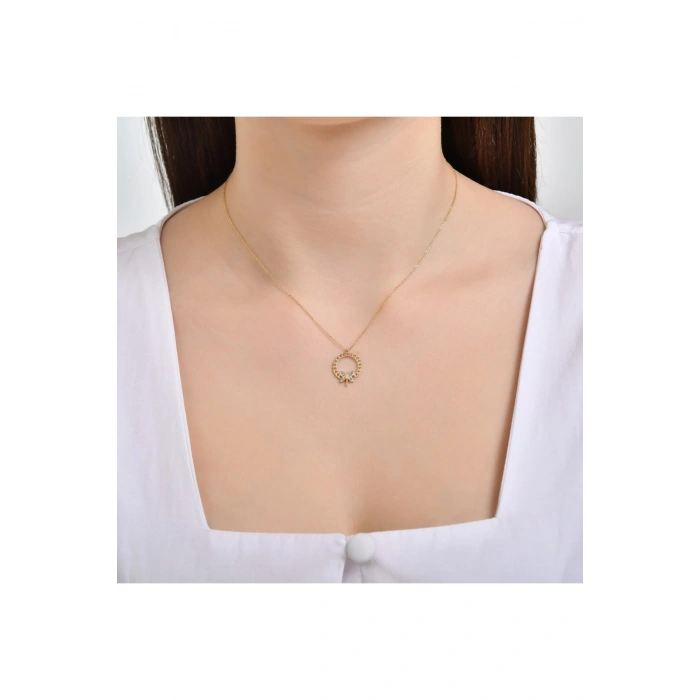 Kelebek Altın Kolye - 14k - 1.89gr